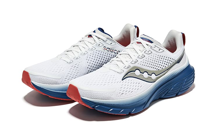 Кроссовки для бега Saucony Guide 17 White Navy - изображение 3