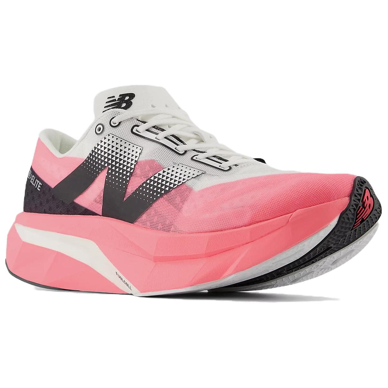 Кроссовки для бега New Balance Elite V4 Комфортные Низкие Повседневные Беговые Кроссовки Женские Розовый Белый Черный - изображение 3