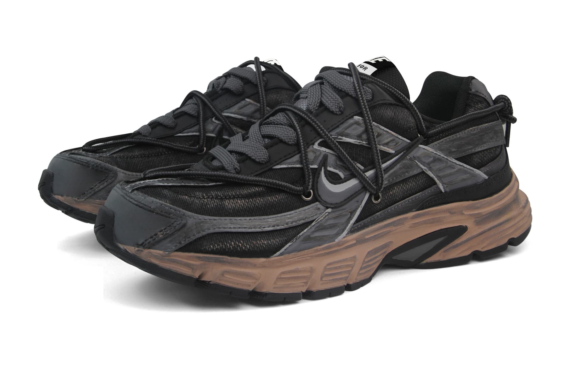 Кроссовки для бега Nike Initiator Black Brown - изображение 3
