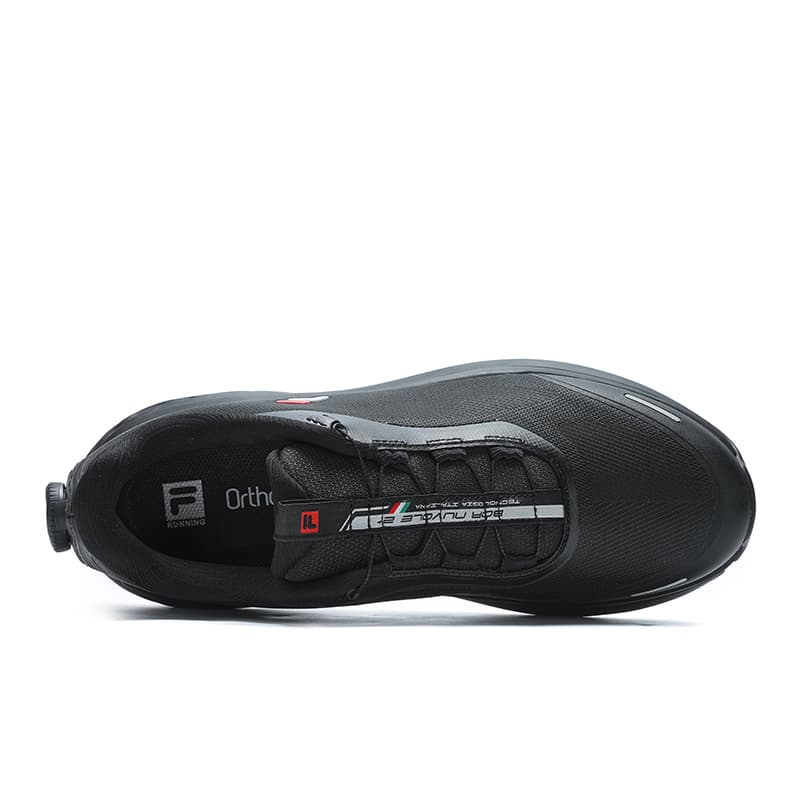 Кроссовки для бега fila NUVOLE 2 Ткань Дышащий Low Топ Беговые кроссовки Мужской Черный - изображение 4