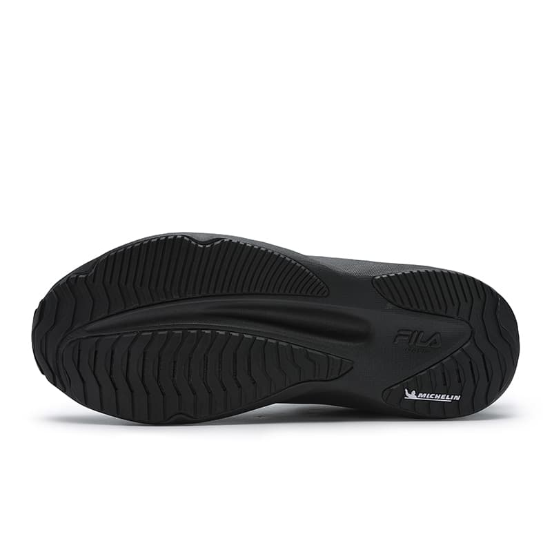 Кроссовки для бега FILA BOA CHEETAH 2 Текстиль Кожа Низкие Беговые Кроссовки Мужские Черные - изображение 5