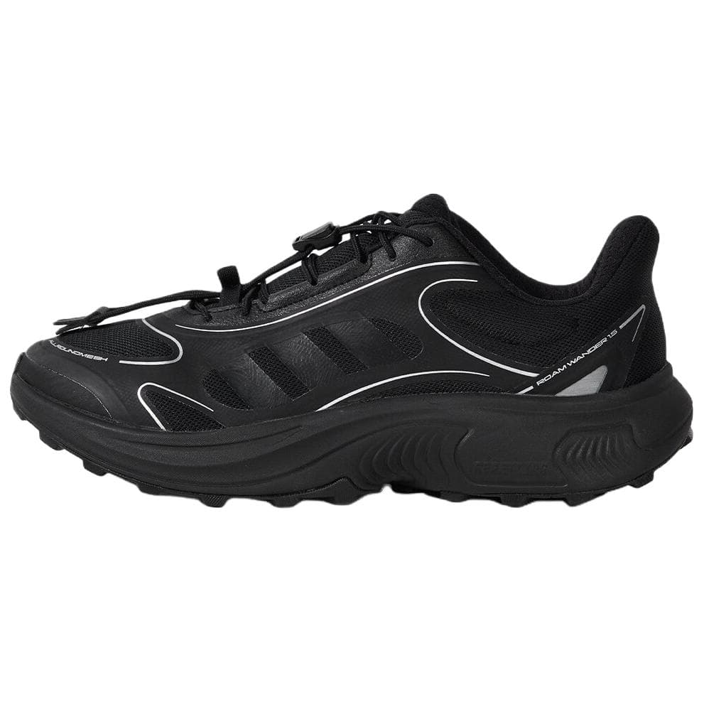 Кроссовки для бега Adidas ROAM WANDER Амортизация Устойчивый к истиранию Дышащие Беговые кроссовки Мужские Черные - изображение 1