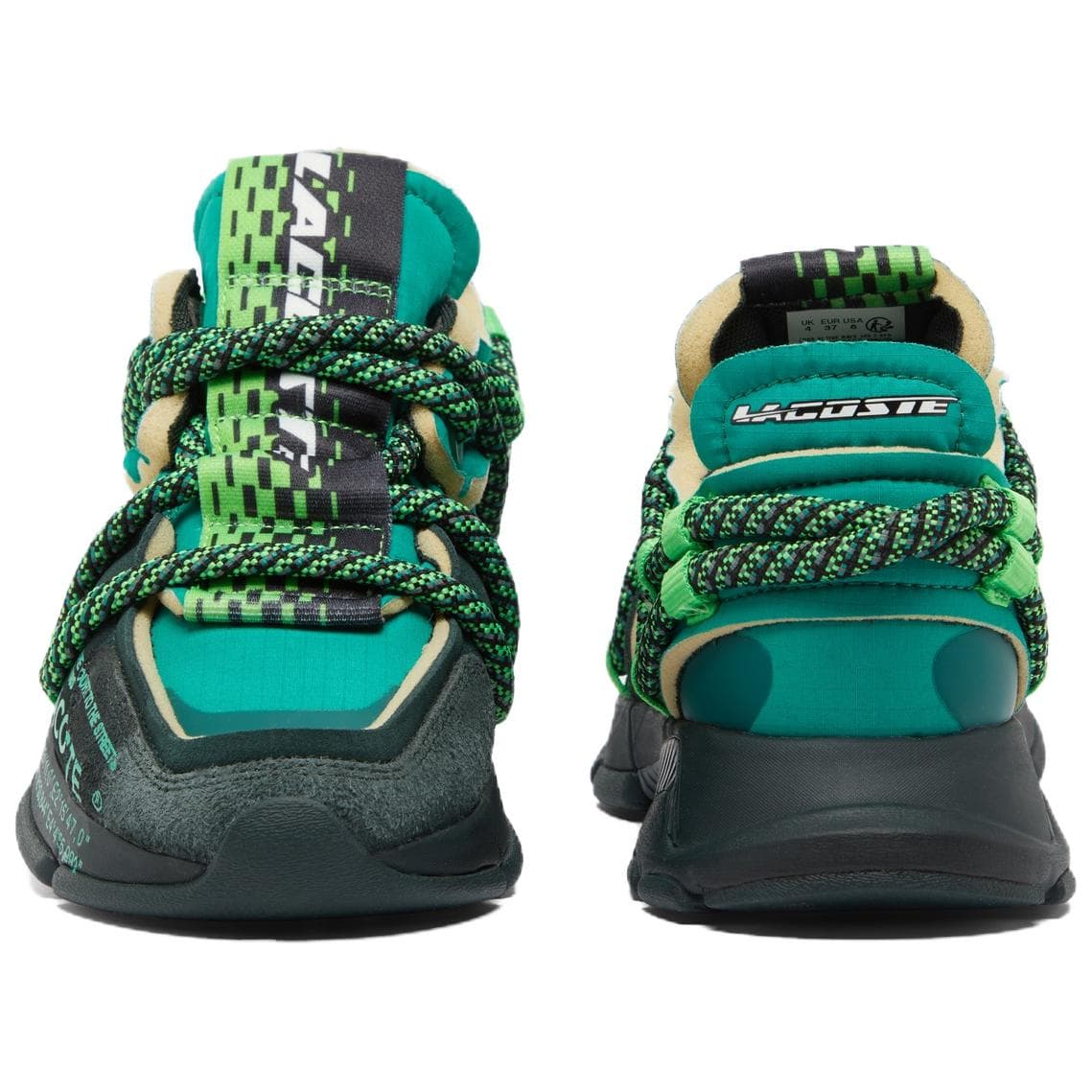 Кроссовки LACOSTE L003 Active Runway Low Casual Shoes Женские Зеленые - изображение 4