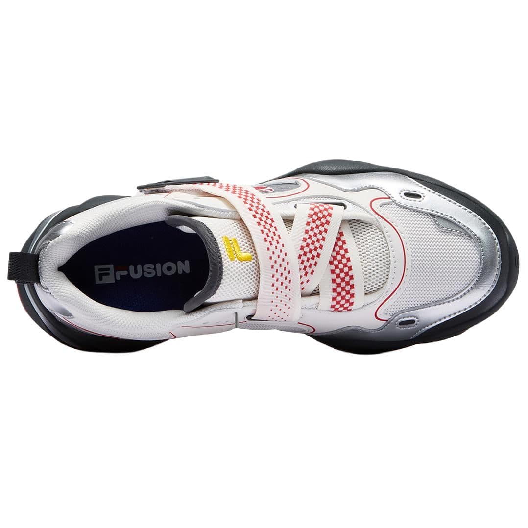 Кроссовки Дукати x FILA FUSION EVA SLIM Waterdrop Shoes Текстиль Синтетическая кожа Дышащий Низкий верх Повседневная обувь Женская - изображение 3