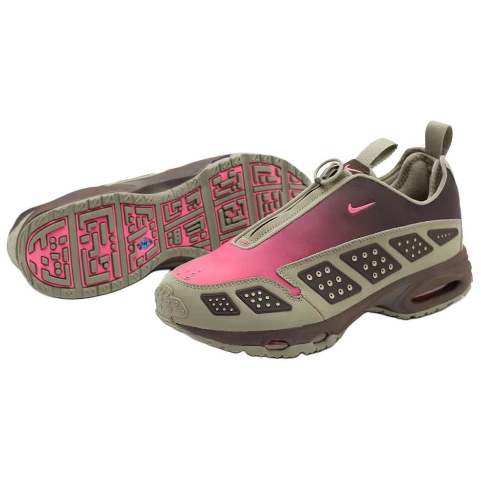 Кроссовки для бега Nike Air MAX SNDR Low Топ Повседневные Беговые Кроссовки Женские Зеленый Розовый - изображение 4