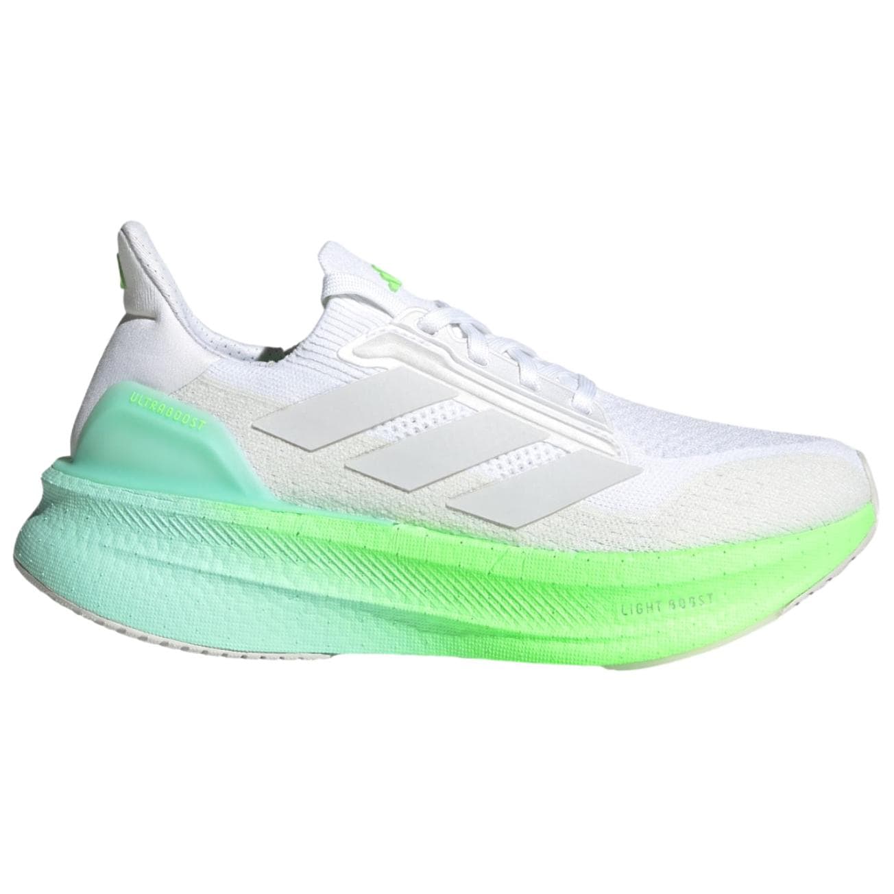 Кроссовки для бега Adidas ULTRABOOST 5X Амортизация Легкость и Легкость Низкий Верх Повседневные Беговые Кроссовки Женские Белый Зеленый - изображение 2