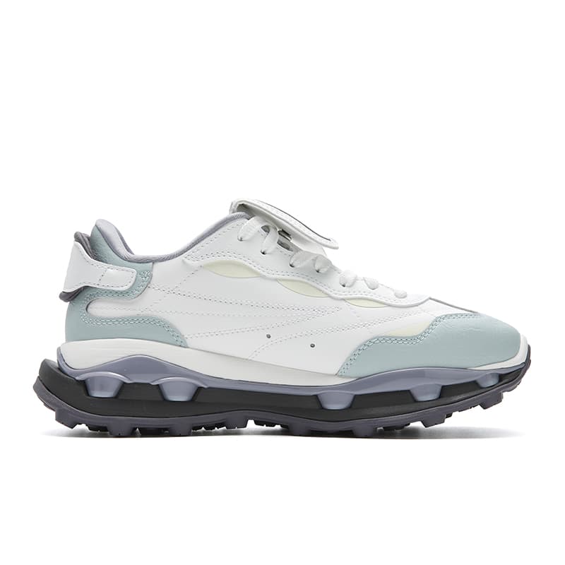 Кроссовки FILA KM2 Low Топ Повседневная обувь Женская Белая Синяя - изображение 2