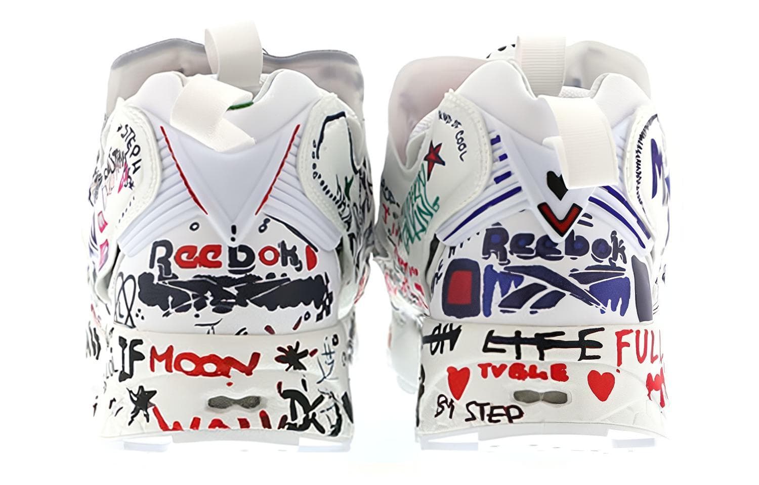 Кроссовки Vetements x Reebok Instapump Fury Blue White Red - изображение 4