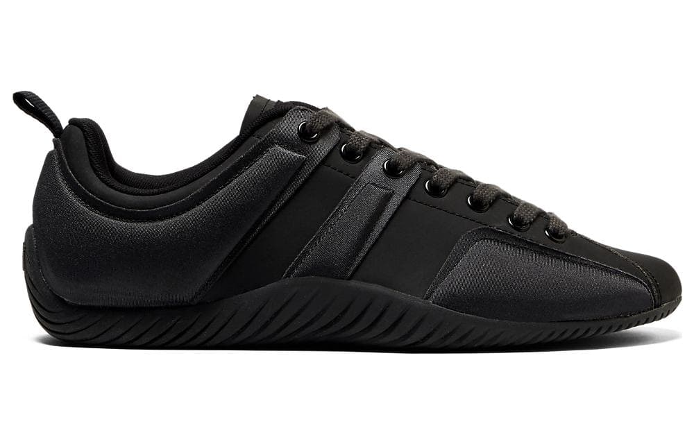 Кроссовки для бега Onitsuka Tiger Sclaw Устойчивые к истиранию Низкие Беговые кроссовки Унисекс Черные - изображение 2