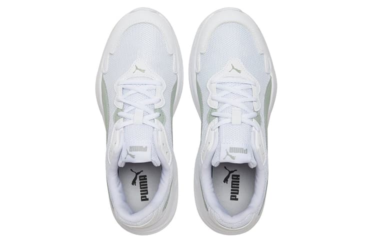 Кроссовки для бега PUMA 90s Runner Nu Wave White Grey Green - изображение 4