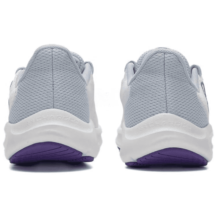 Кроссовки для бега Under Armour Charged Pursuit 3 Low Беговые кроссовки Женские Белый Фиолетовый - изображение 4