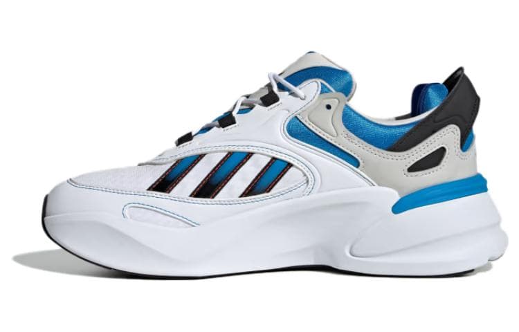 Кроссовки для бега Adidas Originals Ozmorphis Ткань Противоскользящая Устойчивая к истиранию Низкие Беговые кроссовки Мужские Белые Синие - изображение 1