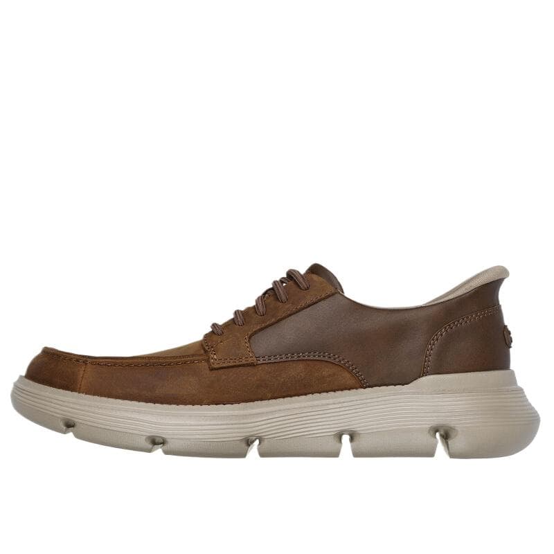 Ботинки Skechers Garza Slip ins Повседневная обувь Мужской Коричневый - изображение 3