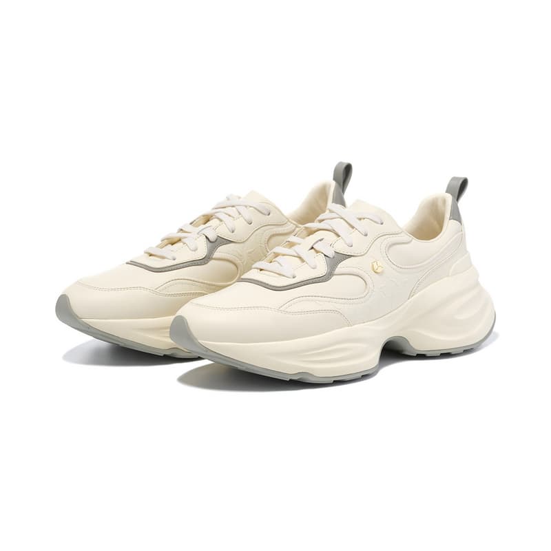 Кроссовки для бега LI NING 1990 Classic Collection Амортизация Устойчивость к истиранию Низкий топ Повседневные беговые кроссовки - изображение 2