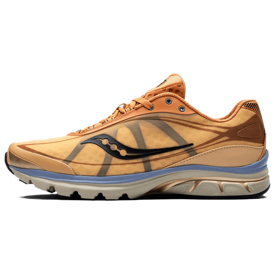 Кроссовки для бега Saucony SLLO Удобные противоскользящие устойчивые к истиранию низкие беговые кроссовки унисекс оранжево-черные - изображение 1