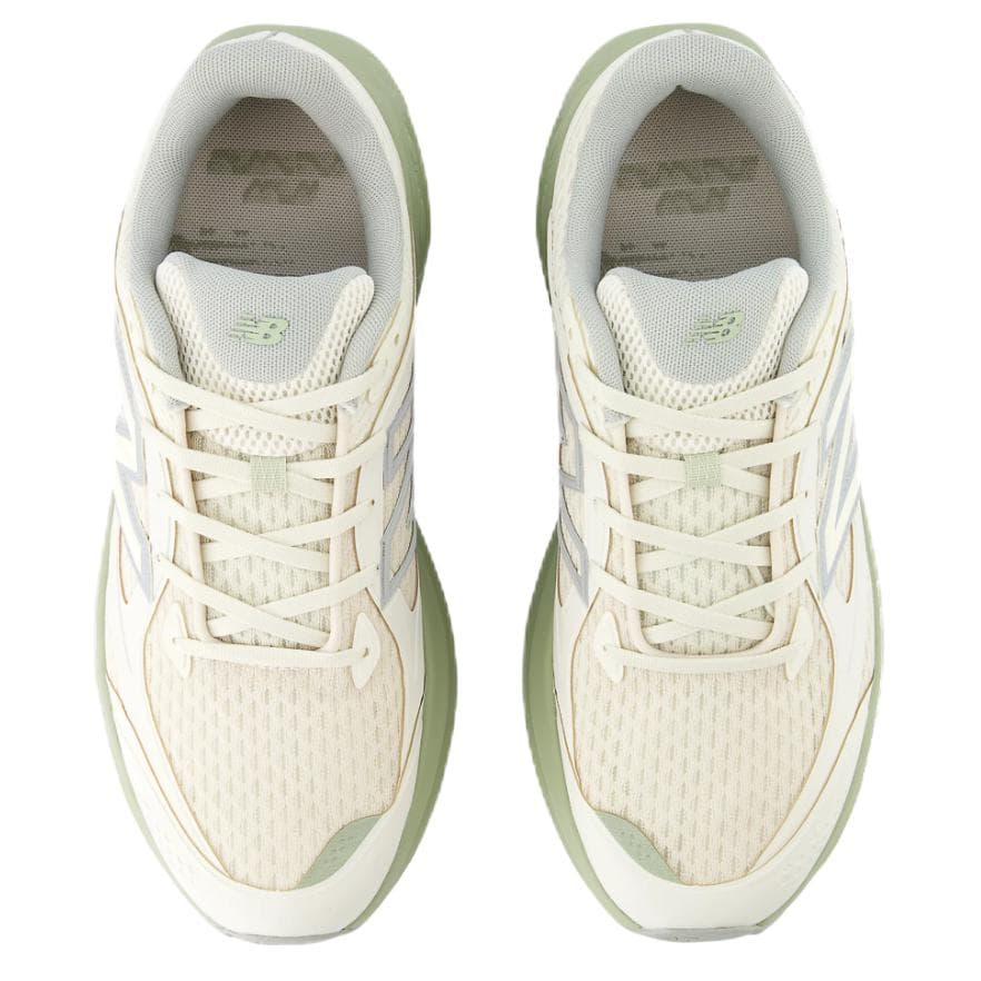 Кроссовки для бега New Balance NB Свежая Пена Низкий Топ Повседневные Беговые Кроссовки Мужские Белые Зеленые - изображение 4