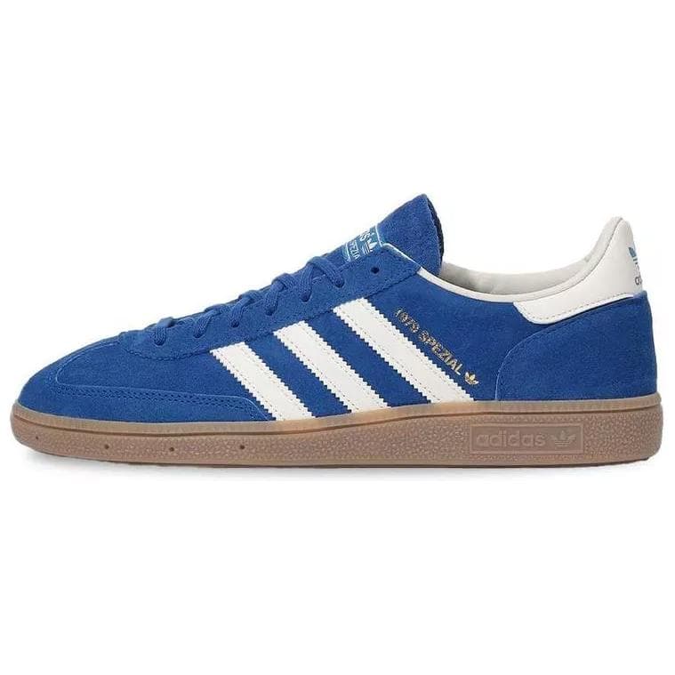 Кроссовки Adidas Originals HANDBALL SPEZIAL Низкие Кроссовки для скейтбординга Мужские Синие - изображение 1