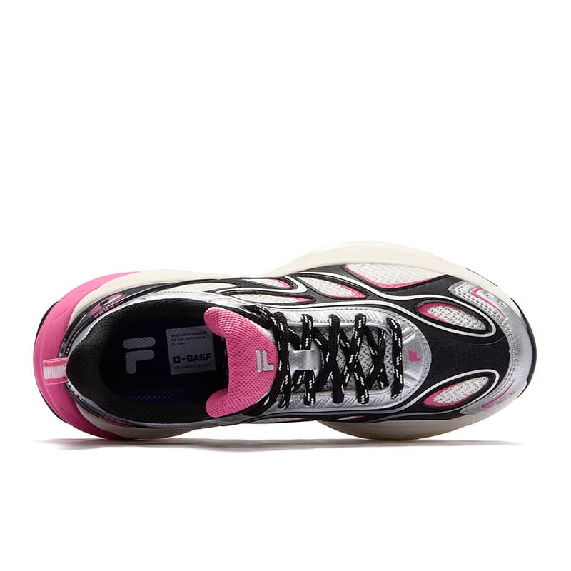 Кроссовки FILA FUSION BUZZARD II Meteorite Shoes 2 Low Топ Повседневная обувь Женские Снег Черный - изображение 3