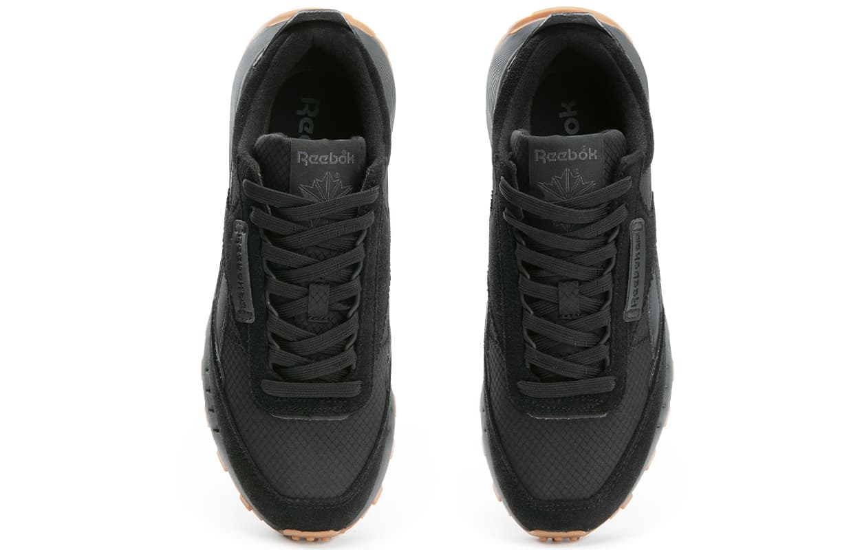 Кроссовки для бега REEBOK CL LEGACY W+ Низкие повседневные беговые кроссовки Унисекс Черный Warrior - изображение 4