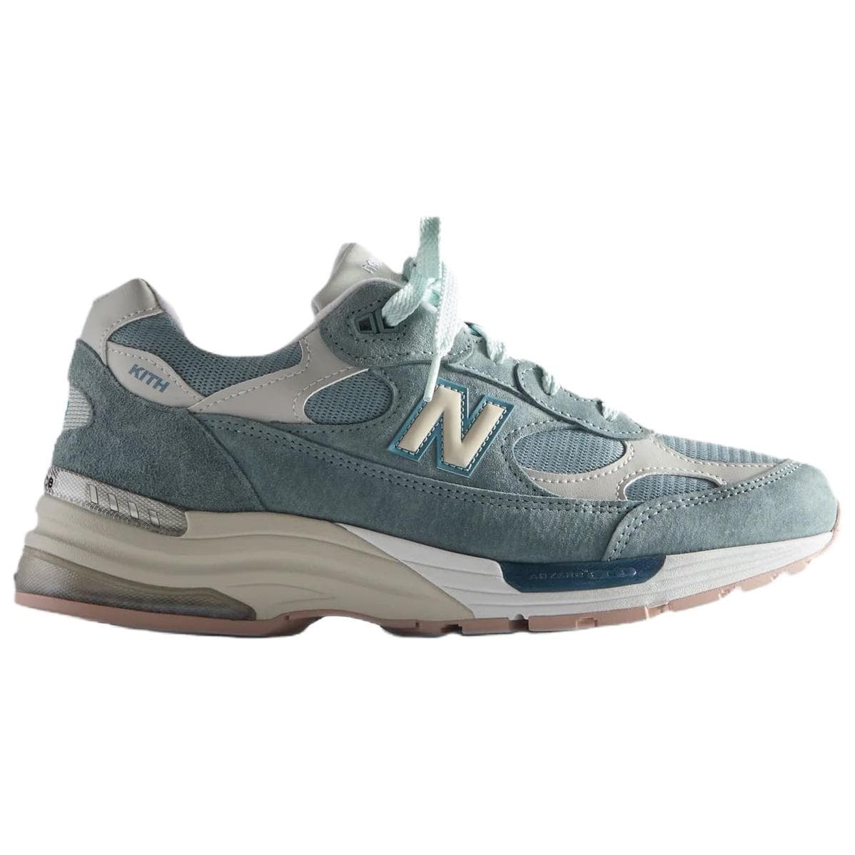Кроссовки для бега Kith x New Balance NB 992 Сетчатая ткань кожа устойчивая к абразиву низкий топ повседневная городская коммутация - изображение 2