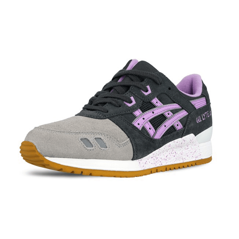 Кроссовки для бега Asics Gel-Lyte 3 Black Purple - изображение 3