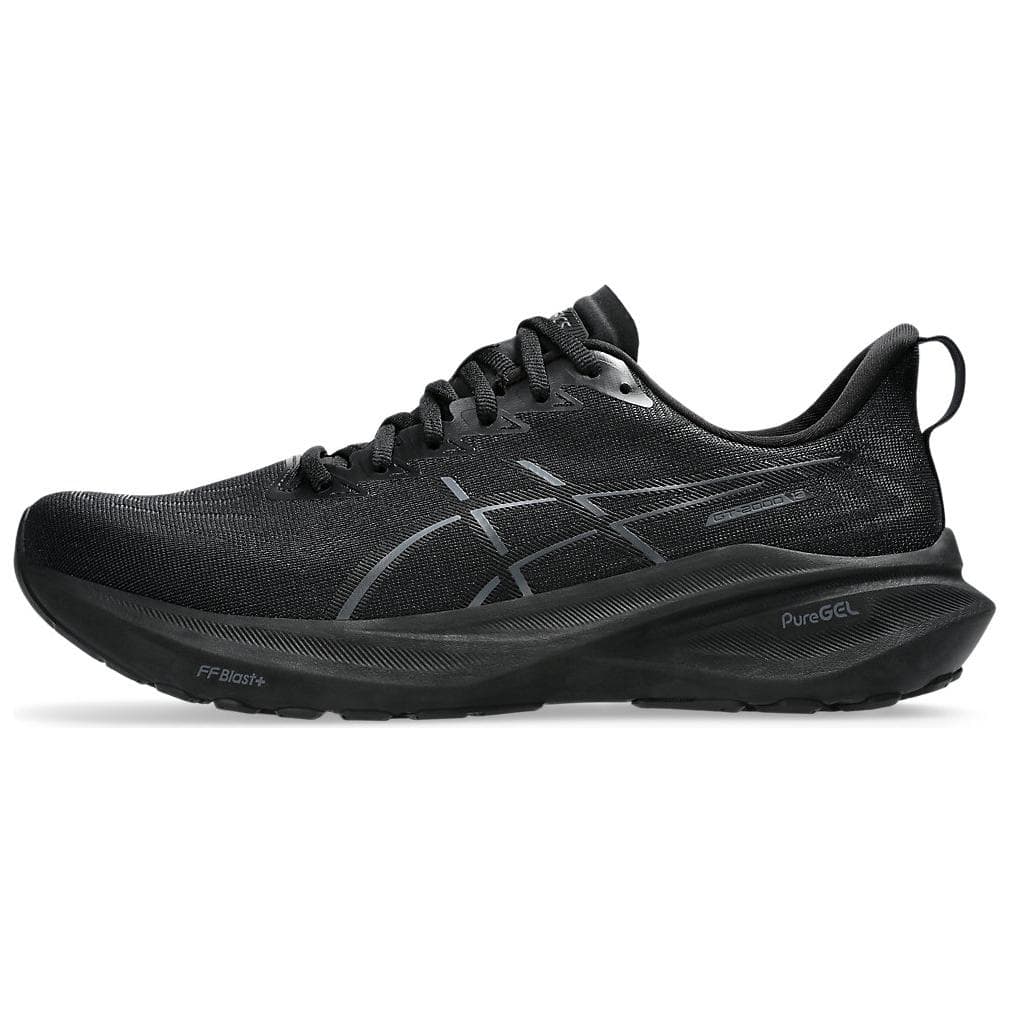 Кроссовки для бега Asics GT 2000 13 Амортизация Дышащий Низкий Верх Тренировочная Обувь для Беговых Дистанций Мужская Черная - изображение 1