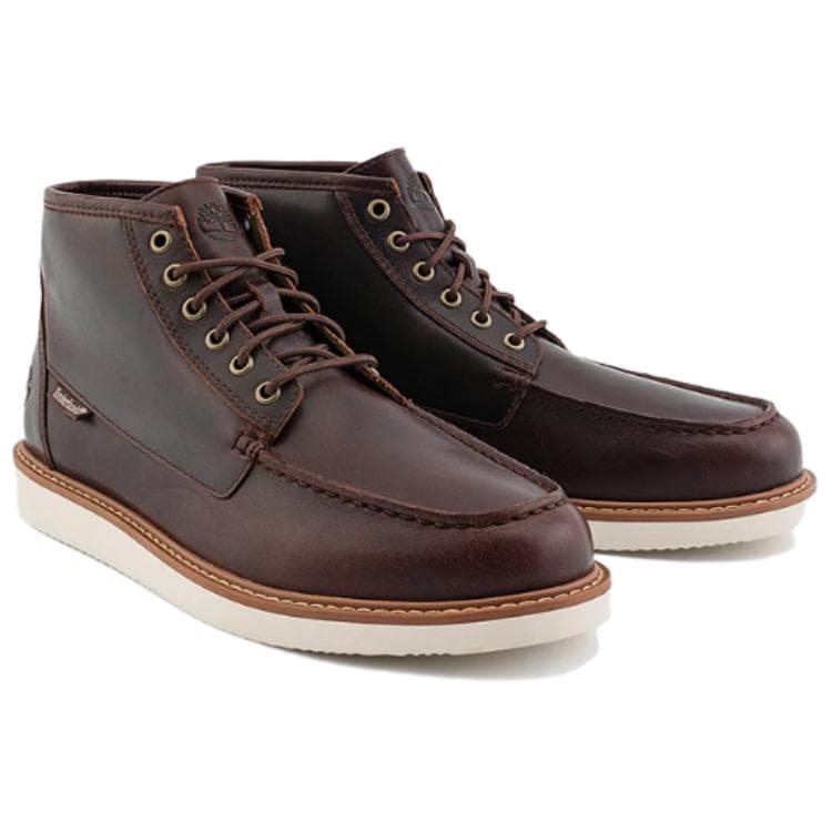 Ботинки уличные Timberland Chukka Водонепроницаемый Устойчивый к истиранию Длина до щиколотки Outdoor Мужской Коричневый - изображение 4