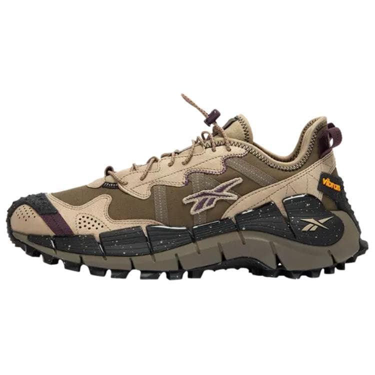 Кроссовки для бега REEBOK Zig Kinetica 2 Беговые кроссовки Мужские Коричневые - изображение 1