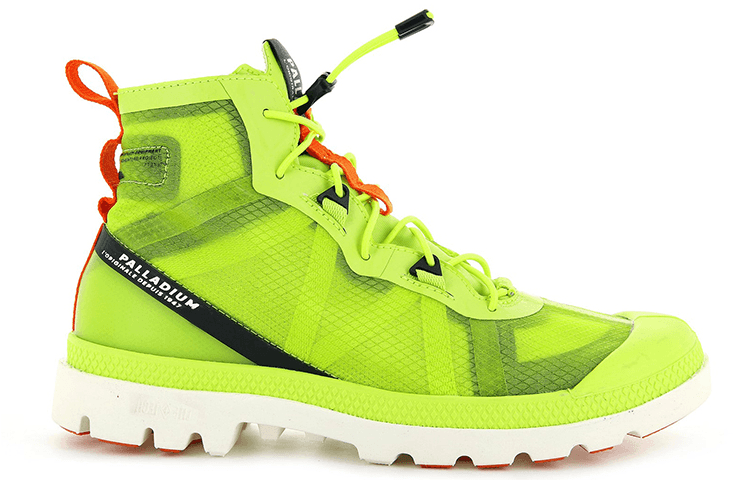 Ботинки уличные Palladium Pampa Travel Lite Fluorescent Yellow - изображение 2