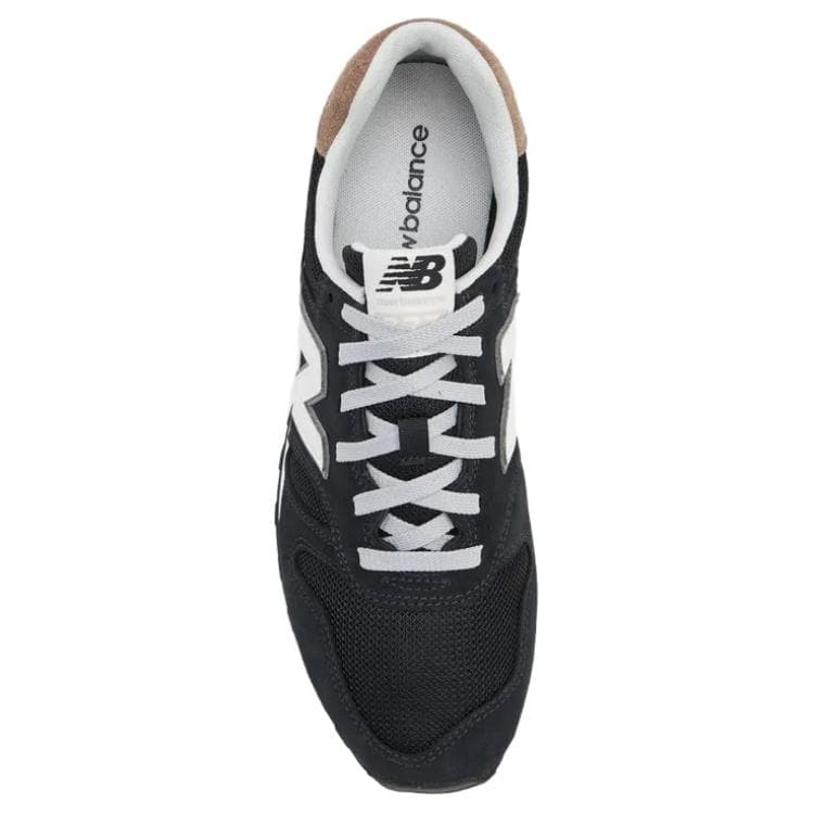 Кроссовки для бега New Balance NB 373 V2 Дышащие Низкие Беговые Кроссовки Унисекс Черные - изображение 3