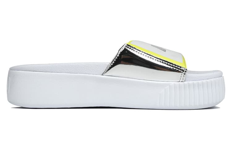 Сандалии PUMA Platform Slide White - изображение 2