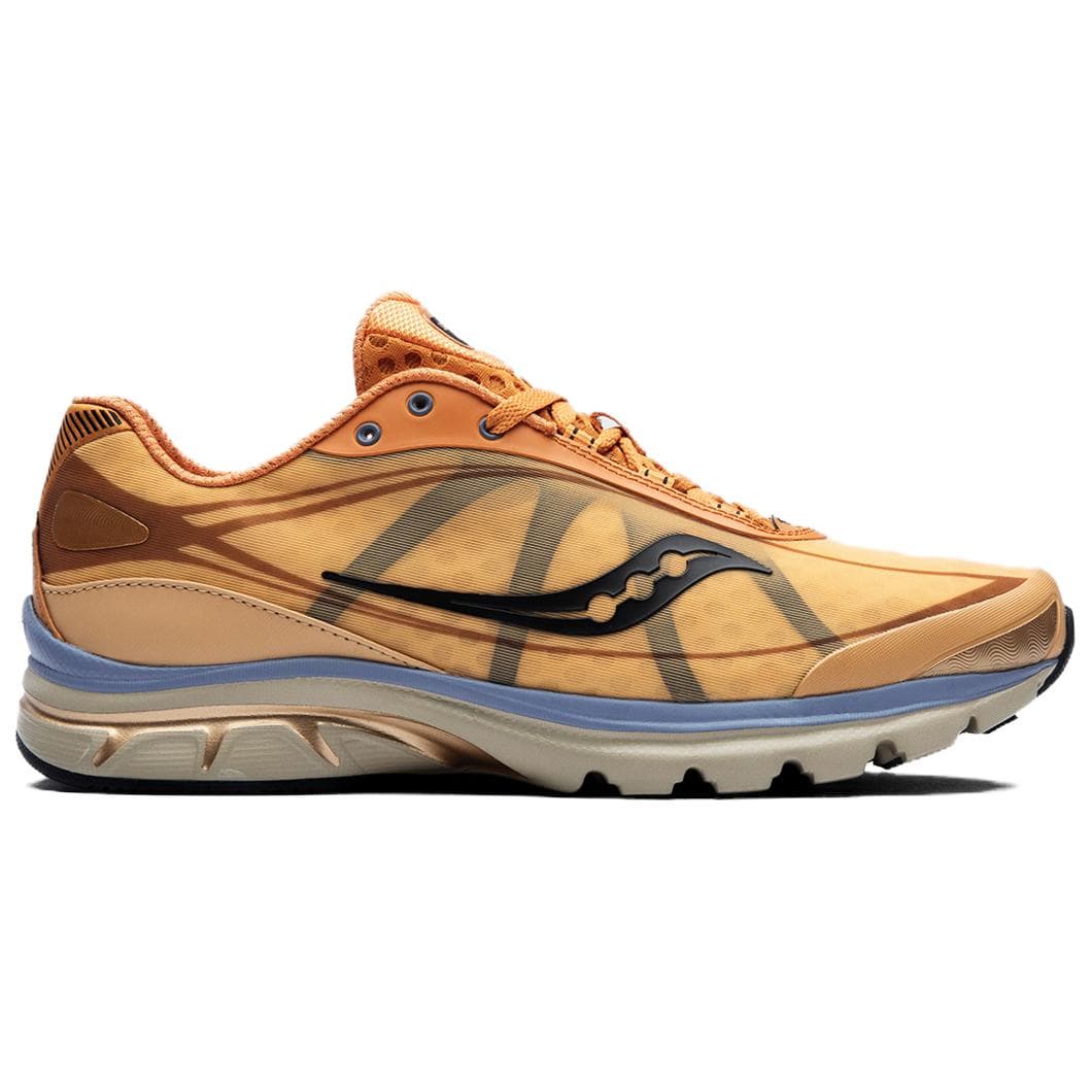 Кроссовки для бега Saucony SLLO Удобные противоскользящие устойчивые к истиранию низкие беговые кроссовки унисекс оранжево-черные - изображение 2