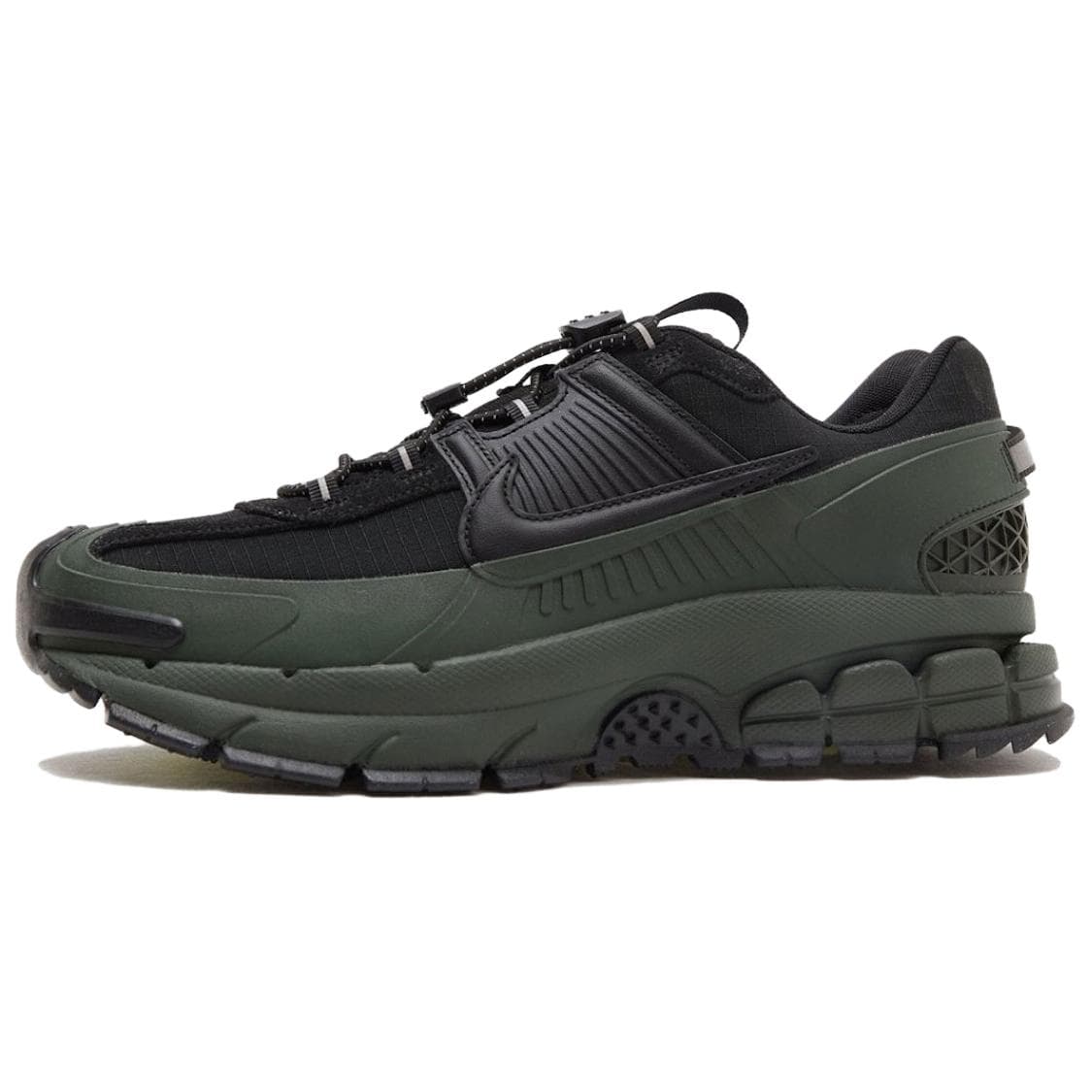 Кроссовки для бега Nike ZOOM VOMERO ROAM Синтетическая кожа кожа повседневные беговые кроссовки мужской черный зеленый - изображение 1