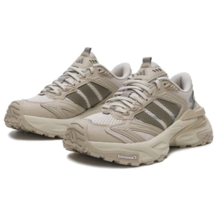 Кроссовки Adidas XLG STORM Амортизация Устойчивый к истиранию Дышащие Массивные кроссовки Унисекс Бежевый - изображение 2