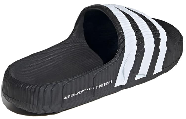 Сандалии adidas Adilette 22 Black White - изображение 4