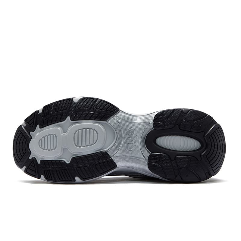 Кроссовки FILA FUSION BUZZARD II Meteorite Shoes 2 Дышащий Low Топ Повседневная обувь Мужской Серо-серебристый - изображение 5