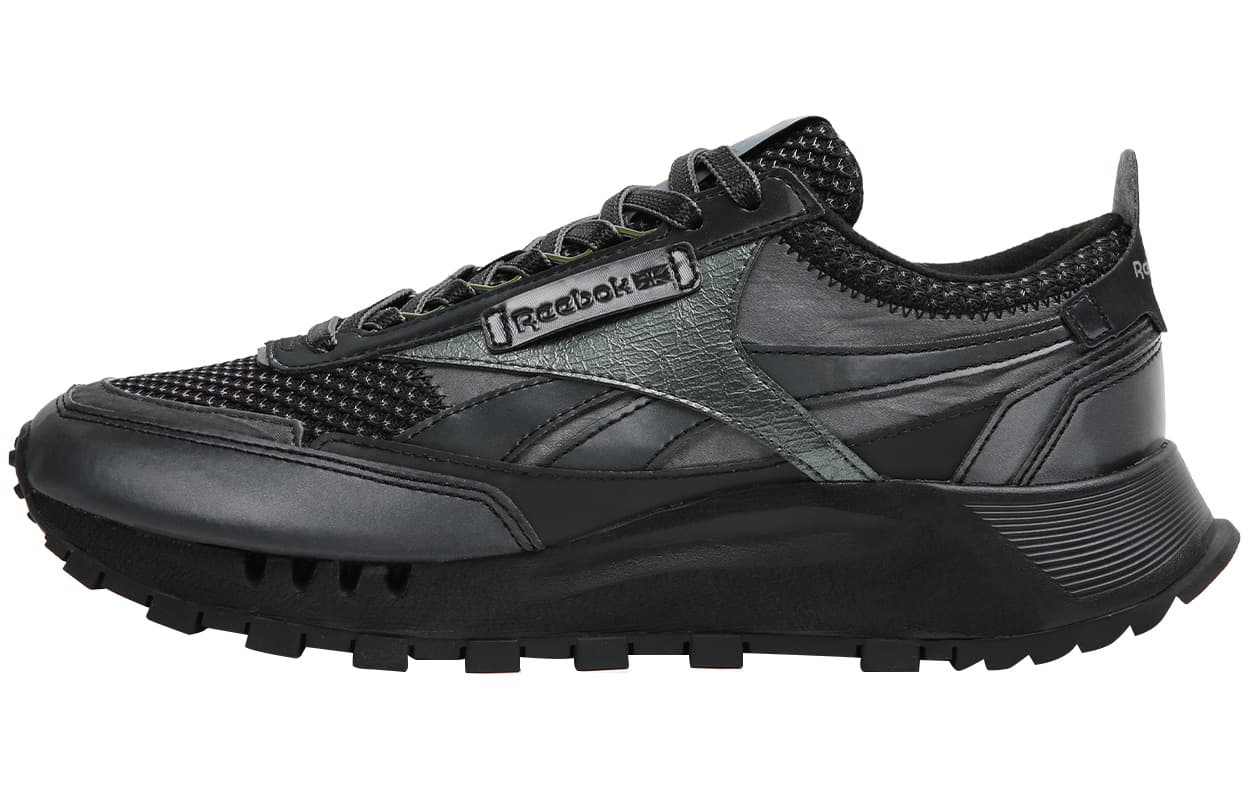 Кроссовки для бега REEBOK CL LEGACY W+ Низкий топ Повседневная обувь для бега по пересеченной местности Унисекс Темно-серый - изображение 1