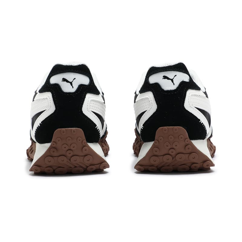 Кроссовки PUMA Blktop Rider Текстиль Спилок коровьей кожи Искусственная кожа Устойчивая к истиранию Дышащий Низкий верх - изображение 4