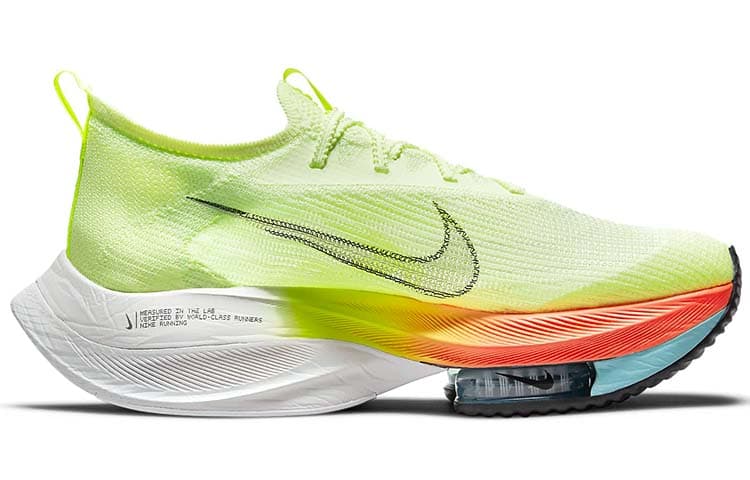 Кроссовки для бега Nike Air Zoom Alphafly Next% 1 Fluorescent Green - изображение 2