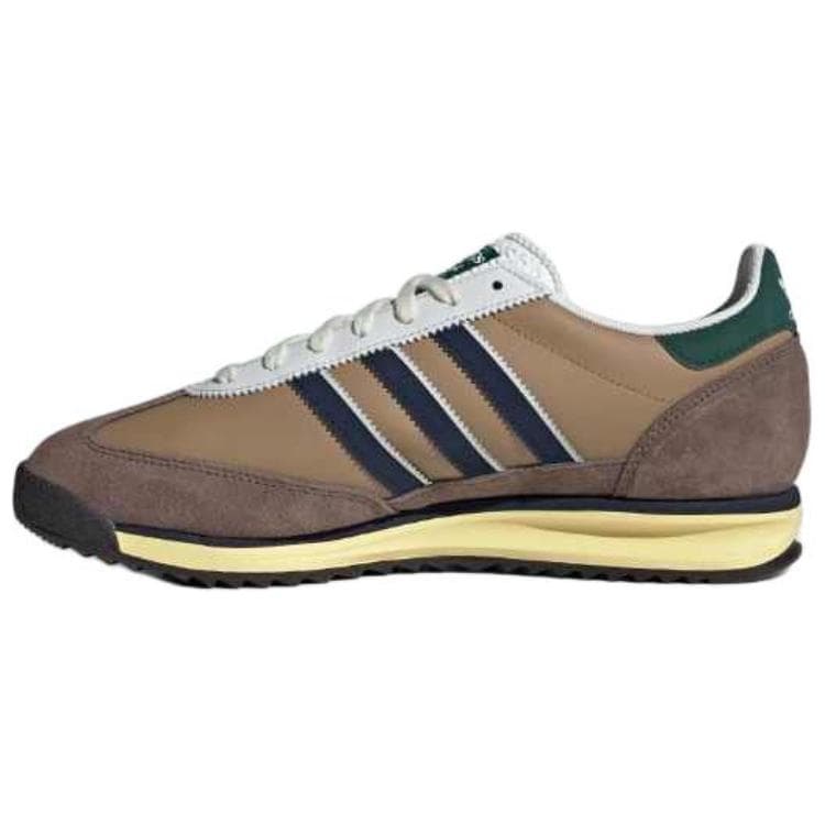 Кроссовки Adidas Originals SL 72 RS Кожа Удобные Низкие Повседневные Кроссовки Унисекс Коричневые - изображение 3