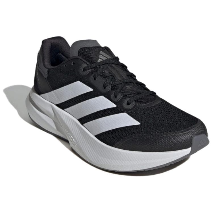 Кроссовки для бега Adidas Galaxy Амортизация Дышащие Низкие Беговые Кроссовки Мужские Черно-Белые - изображение 3