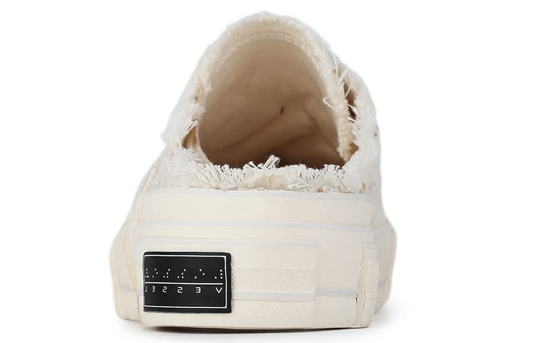 Кроссовки xVESSEL G.O.P. Slip On "White Tweed" - изображение 6