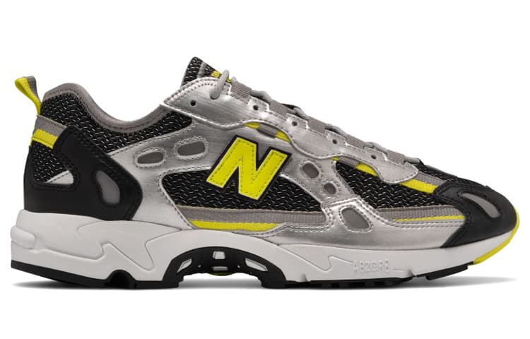 Кроссовки New Balance 827 Black Silver Yellow - изображение 2