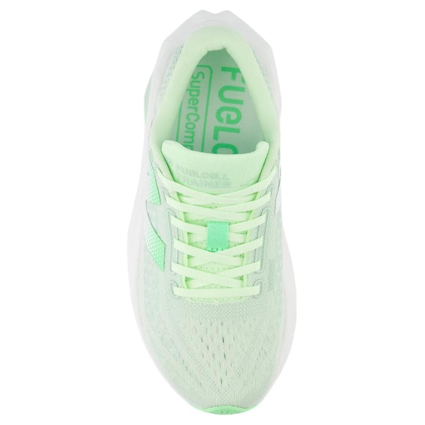 Кроссовки для бега New Balance NB FuelCell SuperComp Trainer V3 Low Топ ТРЕНИРОВОЧНАЯ БЕЖАЛЬНАЯ Обувь Женская Зеленая Белая - изображение 2