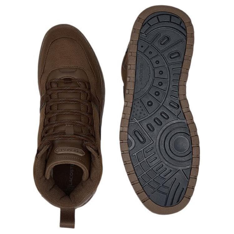 Кроссовки Lacoste High-Top Brown - изображение 5