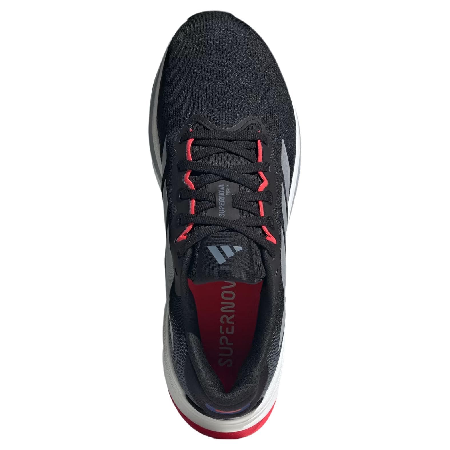 Кроссовки для бега Adidas Supernova Rise 2 Дышащие и Легкие Низкие Беговые Кроссовки Мужские Черные - изображение 3