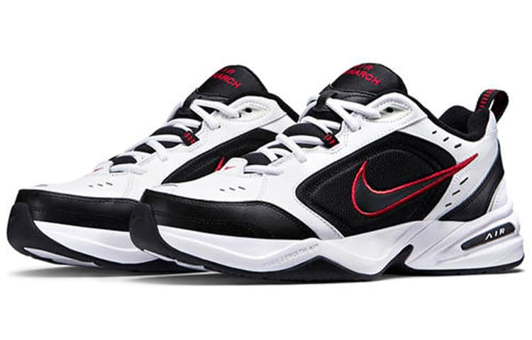 Кроссовки Nike Air Monarch 4 White Black Varsity Red - изображение 2