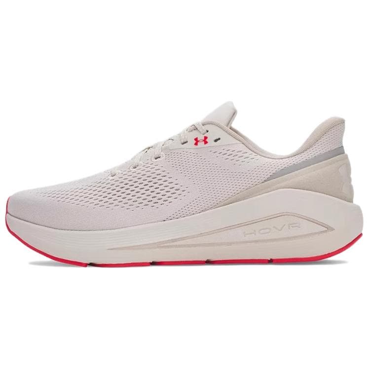 Кроссовки для бега Under Armour Sonic 7 Ткань Низкие Беговые Кроссовки Мужские Бежевые - изображение 1