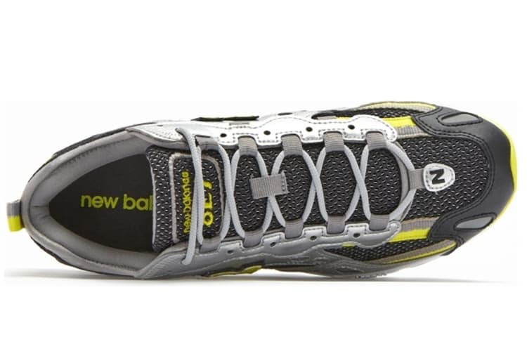 Кроссовки New Balance 827 Black Silver Yellow - изображение 4
