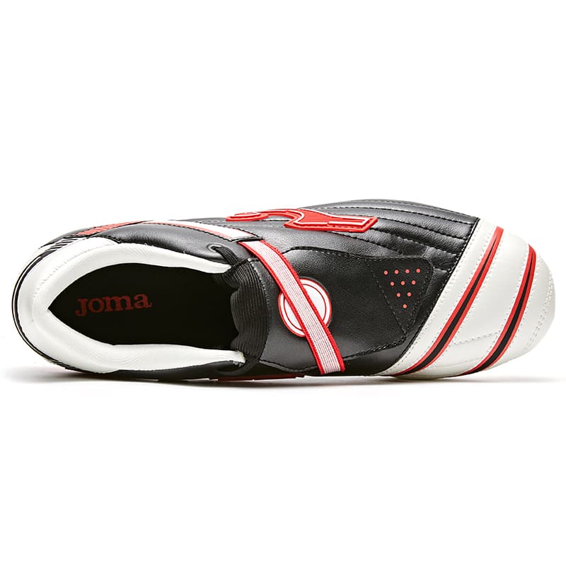 Кроссовки для футбола Joma MG Multi Ground Синтетическая кожа Футбольные бутсы Мужской Черно-красный - изображение 4